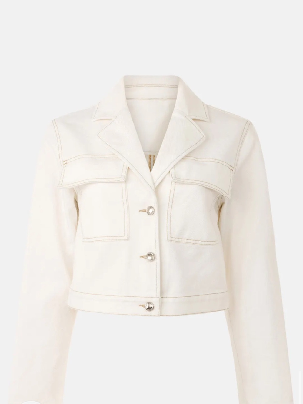 Derek Lam 10 X RTR Utility Jacket Denim